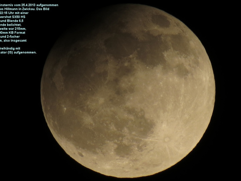 Erde und Mond