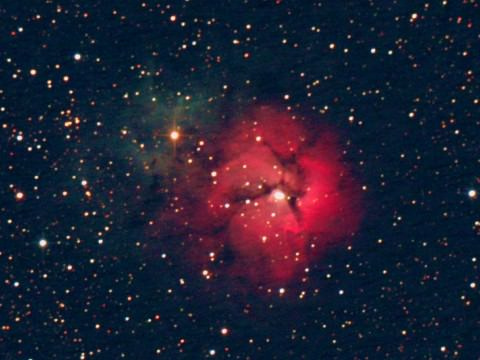 Messier 20 - der Trifidnebel im Schützen (Sagittarius)