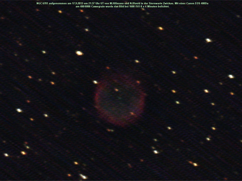 NGC 6781 - ein planetarischer Nebel im Adler (Aquila)