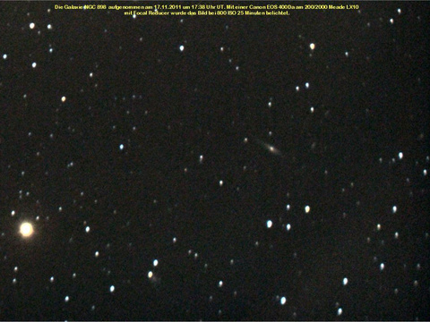 NGC 898 - Spiralgalaxie in der Andromeda