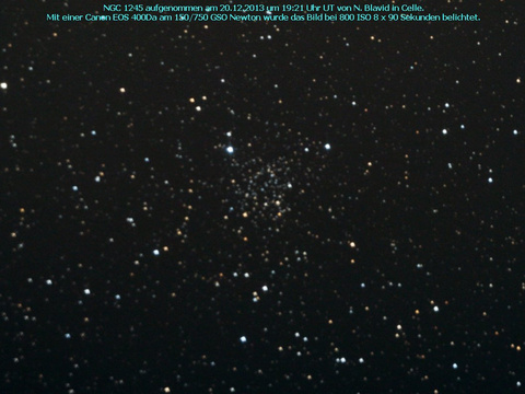 NGC 1245 - ein offener Sternhaufen im Perseus