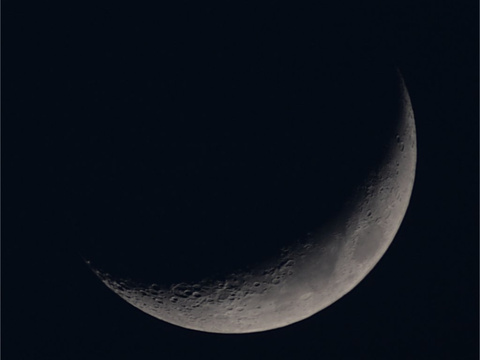 Erde und Mond