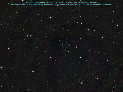 NGC 1798 - ein offener Sternhaufen im Fuhrmann (Auriga)