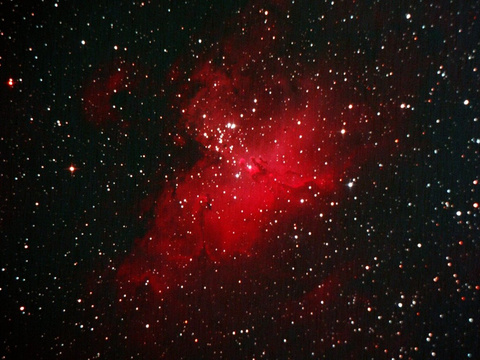 Messier 16 - der Adlernebel in der Schlange (Serpens Cauda)