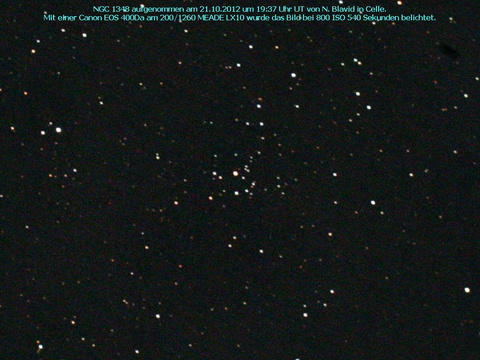 NGC 1348 - ein offener Sternhaufen im Perseus