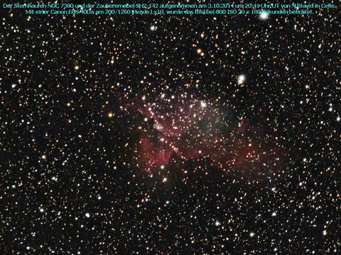 SH2-142 - der Zauberernebel im Cepheus