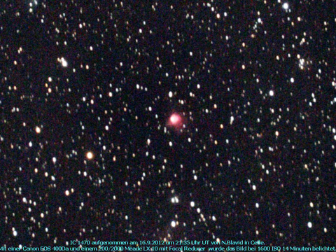 IC 1470 - ein Emissionsnebel im Cepheus