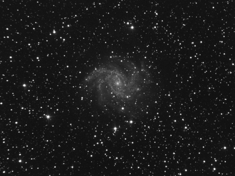 NGC 6946 - eine Balkenspiralgalaxie im Cepheus